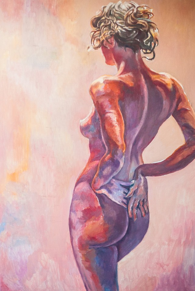 Irish Art, Nude Figure Painting, Alan Wallace