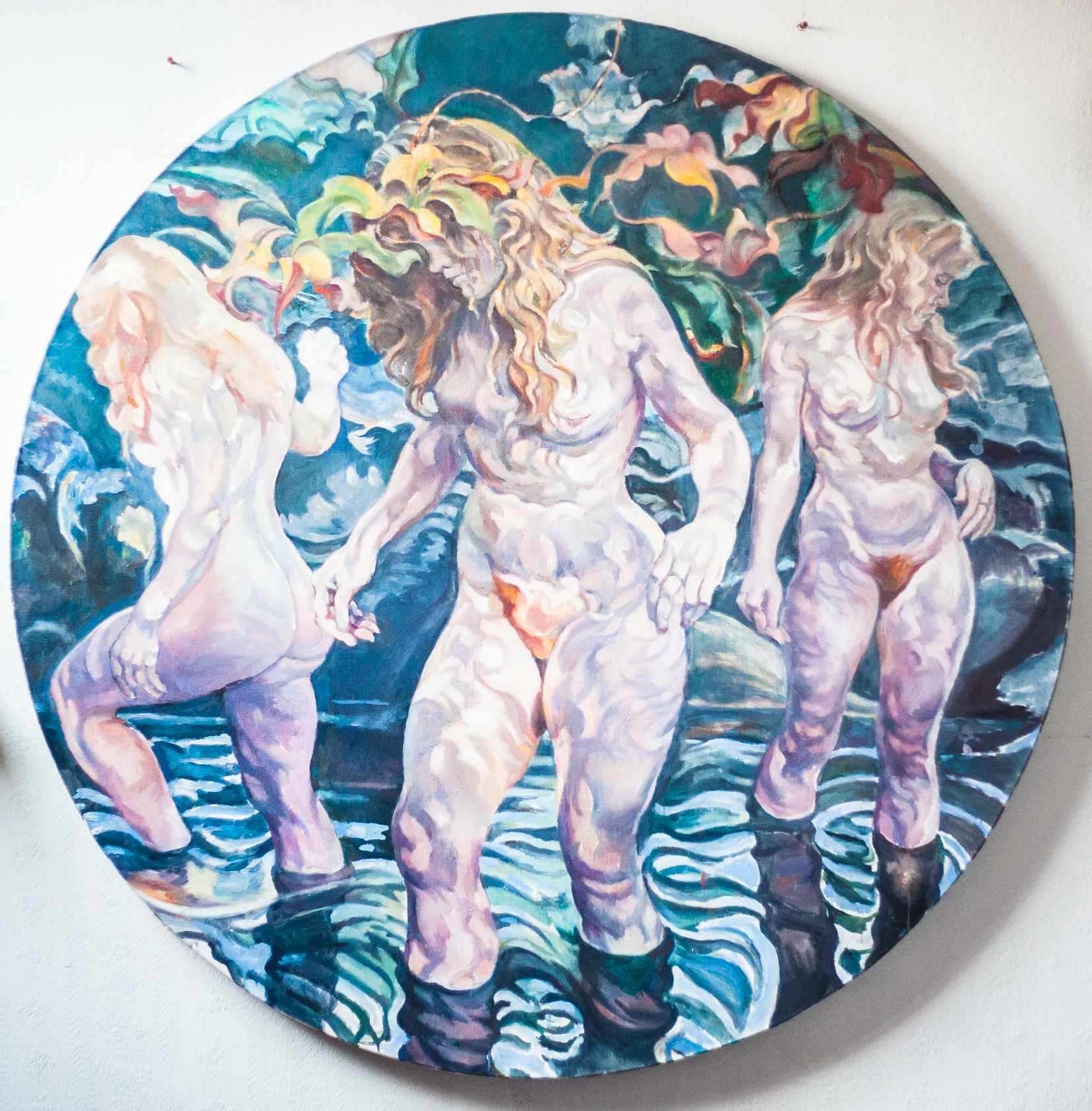 Irish Art, Nude Figure Painting, Alan Wallace