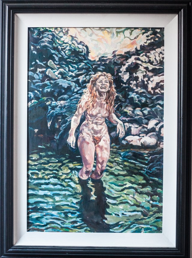 Irish Art, Nude Figure Painting, Alan Wallace