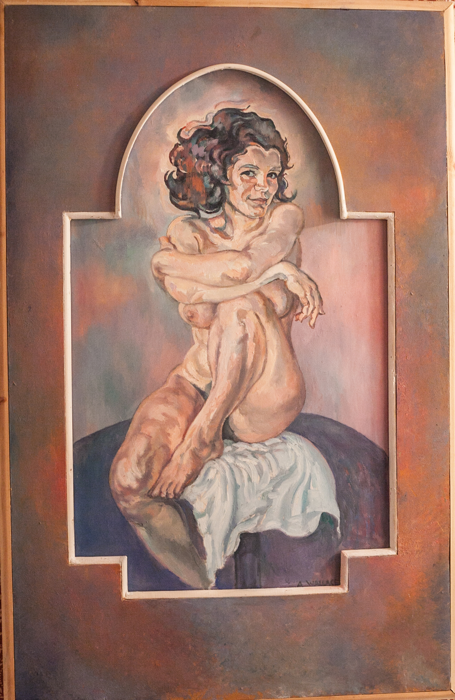 Irish Art, Nude Figure Painting, Alan Wallace