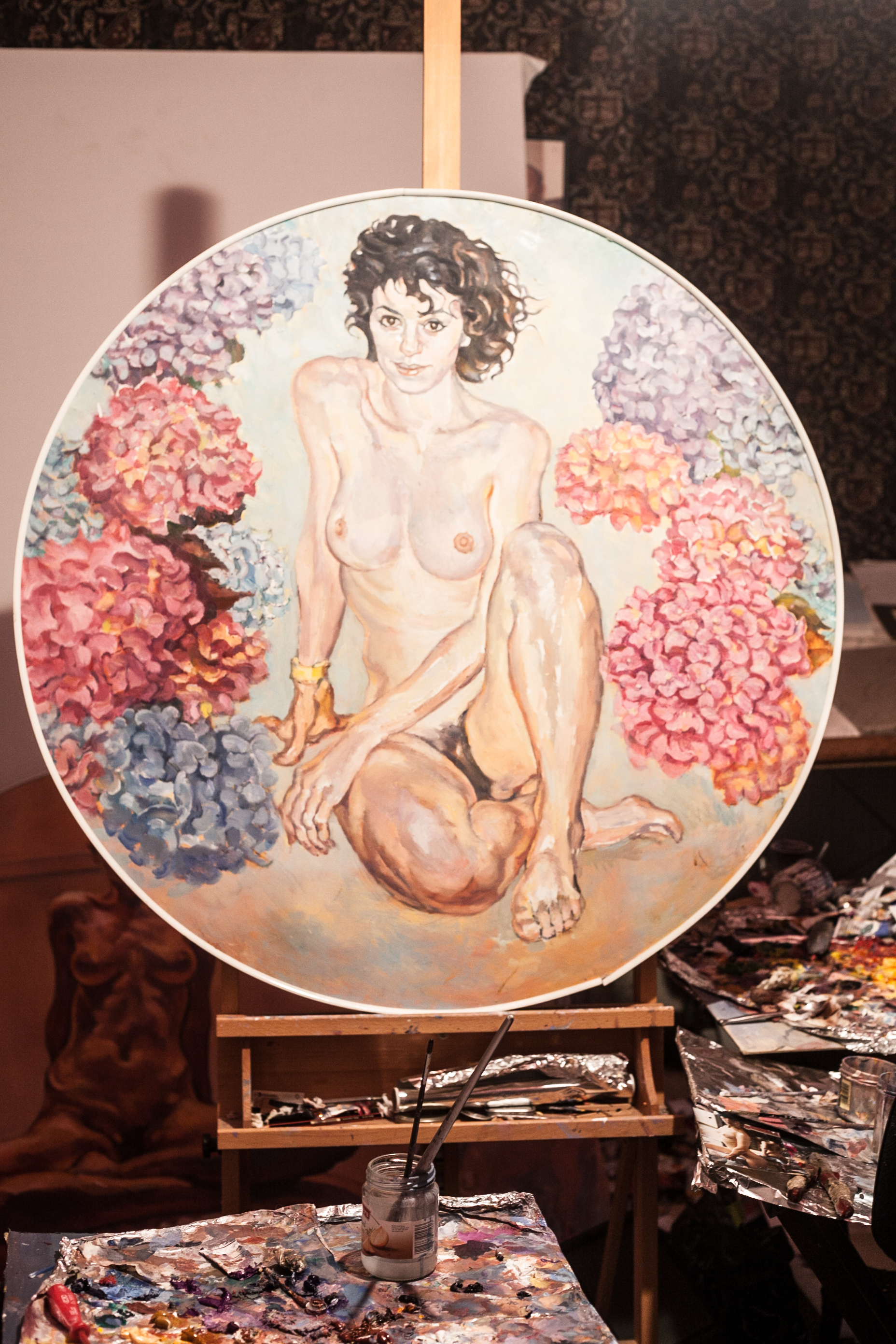 Irish Art, Nude Figure Painting, Alan Wallace