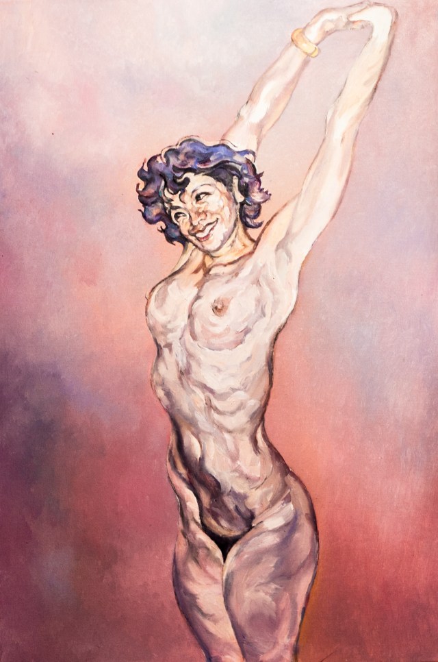 Irish Art, Nude Figure Painting, Alan Wallace